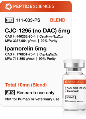 cjc-1295 ipamorelin peptide blend