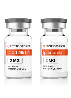 CJC 1295 DAC (2mg x 10) Ipamorelin (2mg x 10)