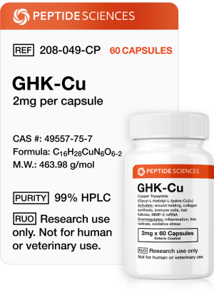 ghk-cu copper peptide capsules