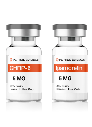 GHRP-6 (5mg x 10) Ipamorelin (5mg x 10)