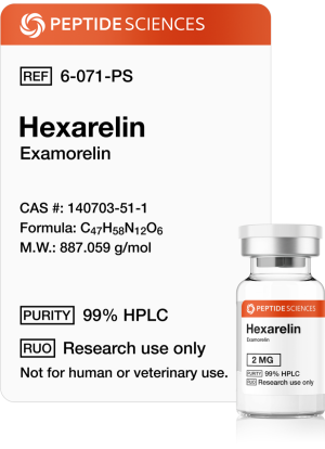 hexarelin 2mg peptide