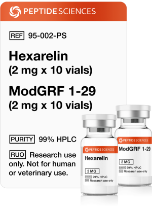 hexarelin modgrf 1-29 peptide combination