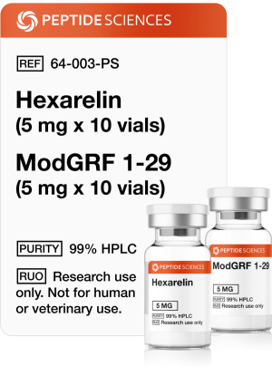 hexarelin modgrf 1-29 peptide combination