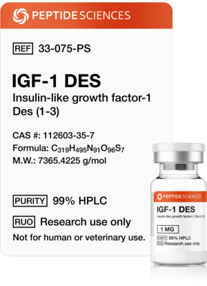 igf-1 des peptide