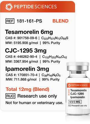 tesamorelin cjc-1295 ipamorelin peptide