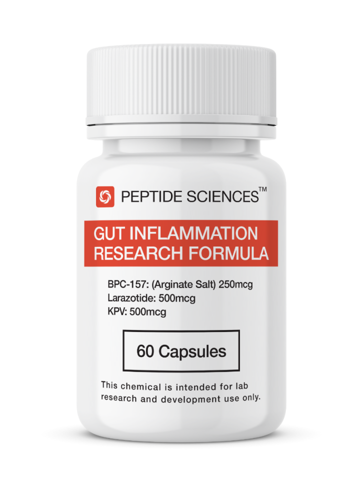 Gut Inflammation (60 Capsules) (Stable BPC-157 Arginate, KPV)