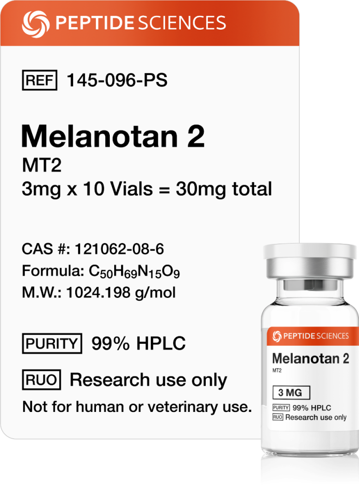 Buy Melanotan 2 (3mg x 10 Vials = 30mg)