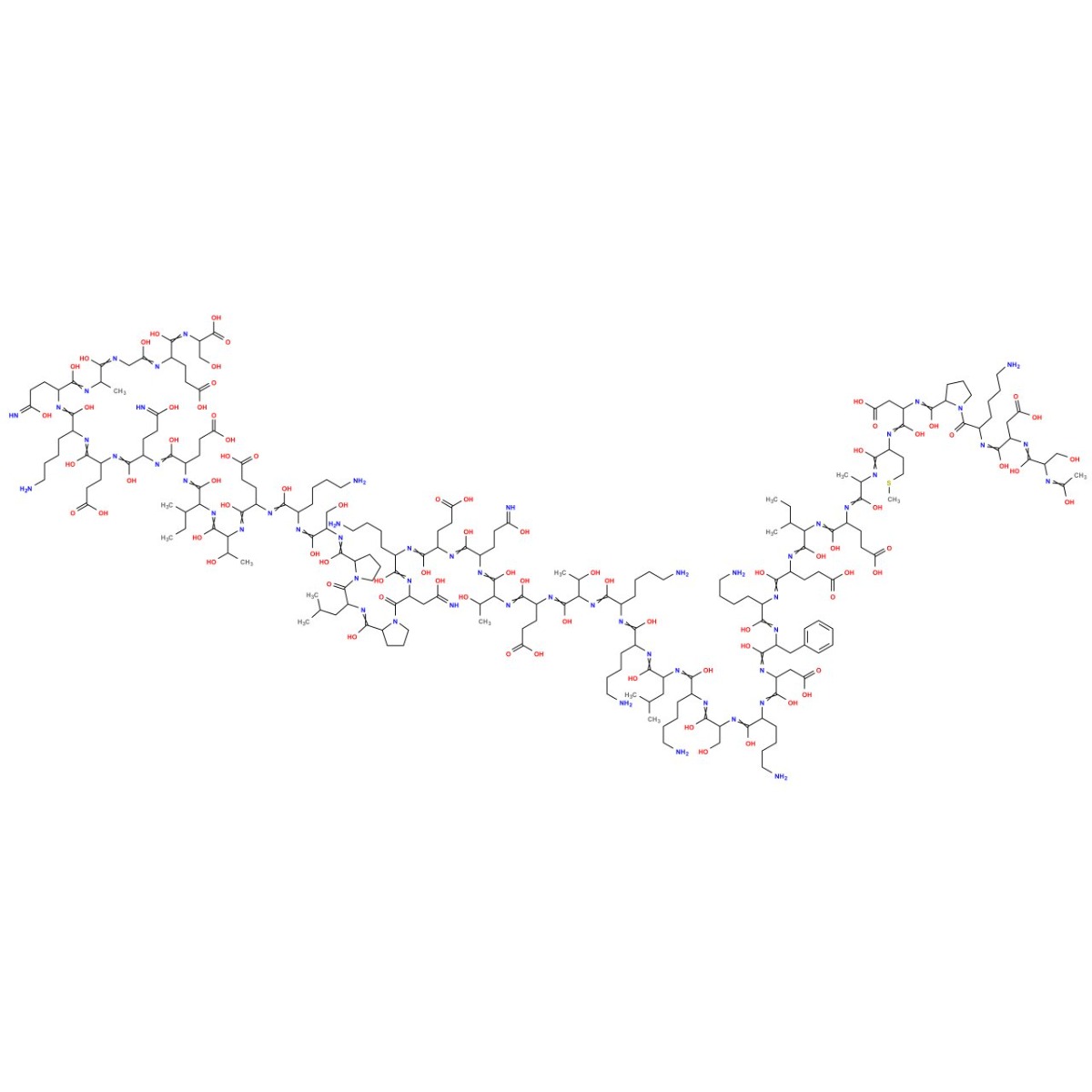 TB-500 Peptide Structure