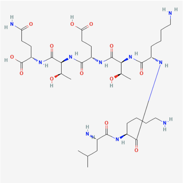 TB-500 Fragment (17-23) molecular structure