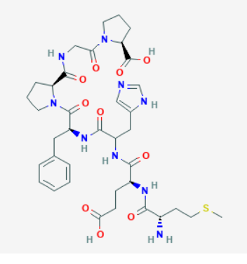 Image of Semax without the N-acetyl side chain